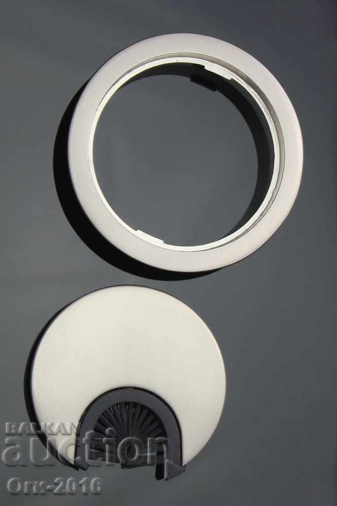 θήκη καλωδίου, μεταλλικό ανοξείδωτο 68 mm - 5 θήκη καλωδίου, μεταλλικό ανοξείδωτο 68 mm - 5