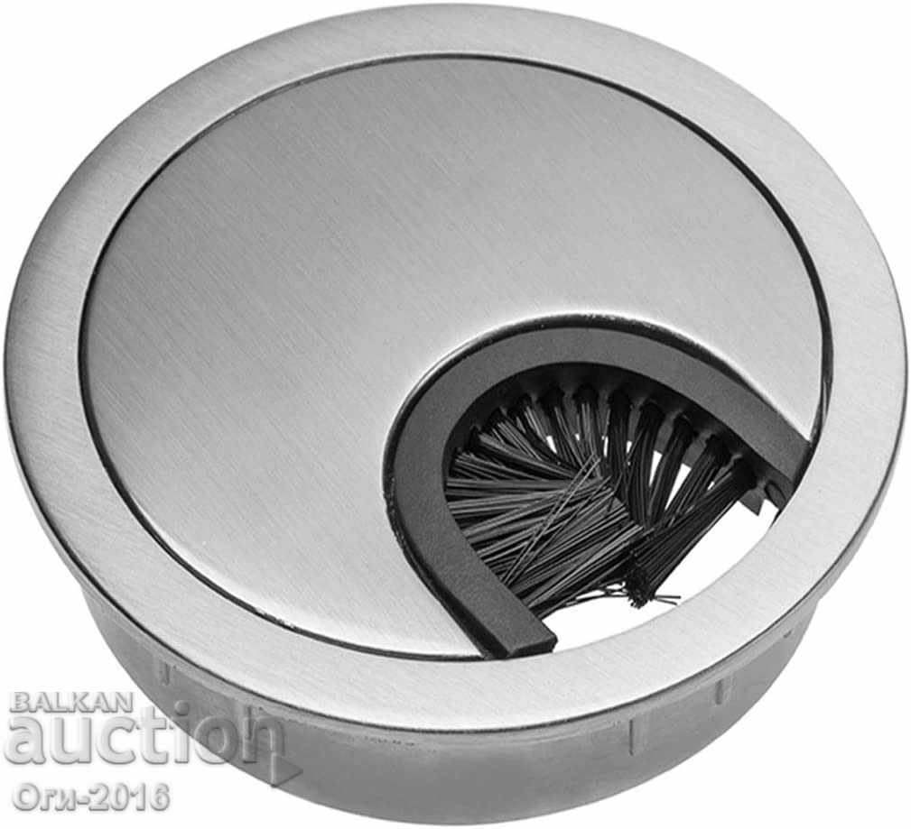 θήκη καλωδίου, μεταλλικό ανοξείδωτο 68 mm - 6 θήκη καλωδίου, μεταλλικό ανοξείδωτο 68 mm - 6