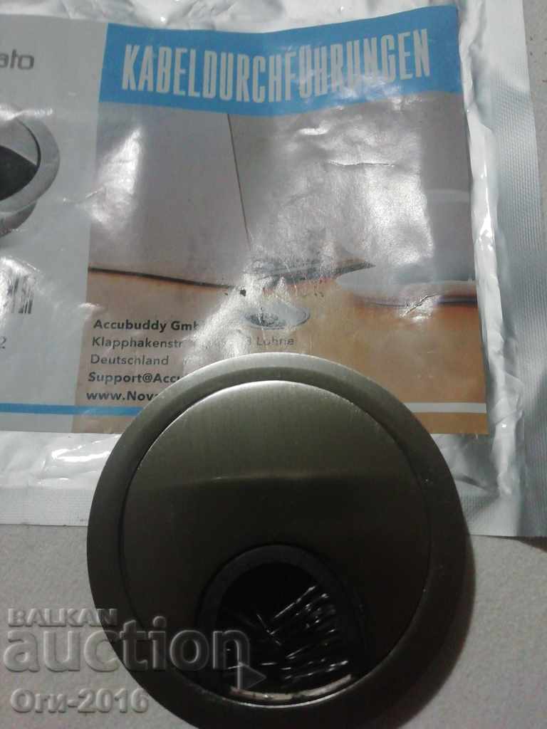 θήκη καλωδίου, μεταλλικό ανοξείδωτο 68 mm - 7 θήκη καλωδίου, μεταλλικό ανοξείδωτο 68 mm - 7