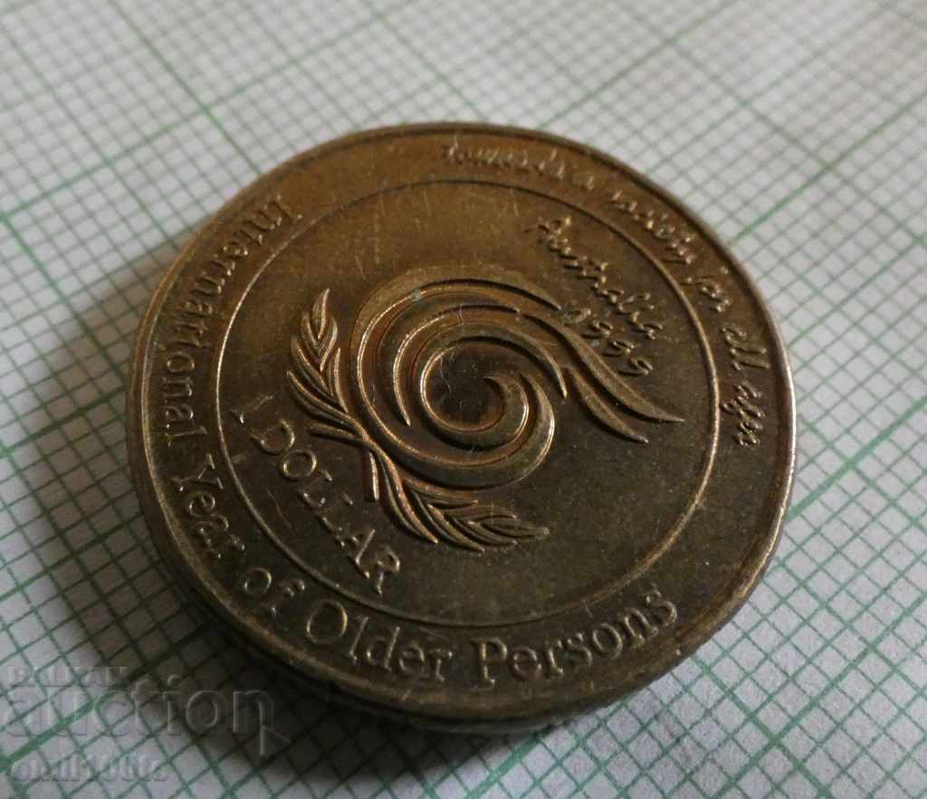 Auction $ 1 1999 Australia Auction $ 1 1999 Australia