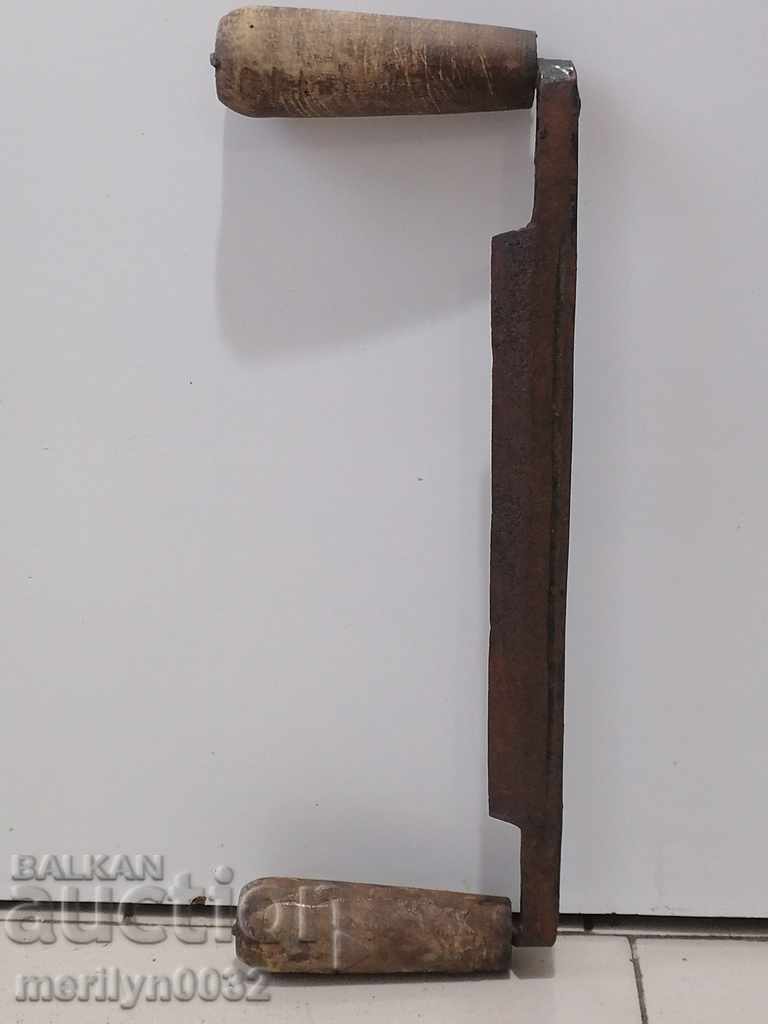 Old rusty wrought iron tool with price 39.00 BGN | € 19.94 Old rusty wrought iron tool with price 39.00 BGN | € 19.94