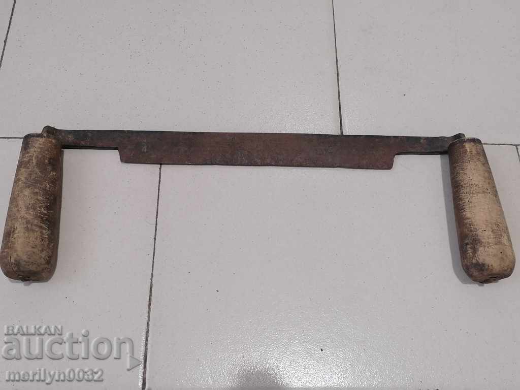 Delivery of Old rusty wrought iron tool Delivery of Old rusty wrought iron tool