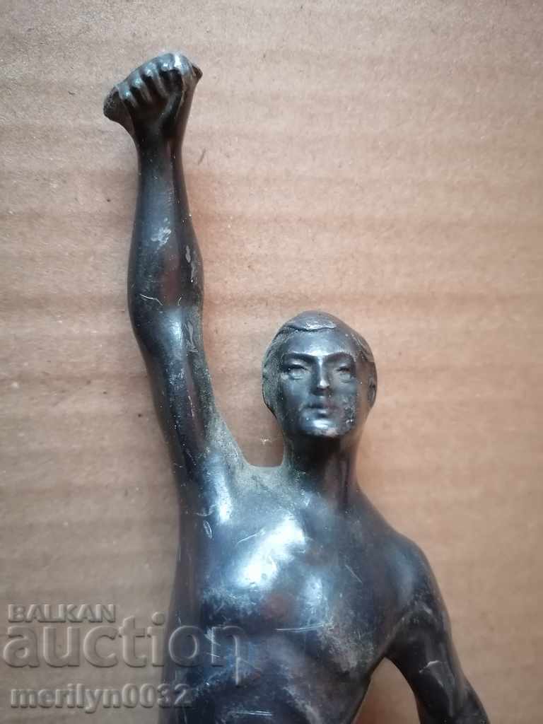 Metal figurine figure figurine plastic sculpture