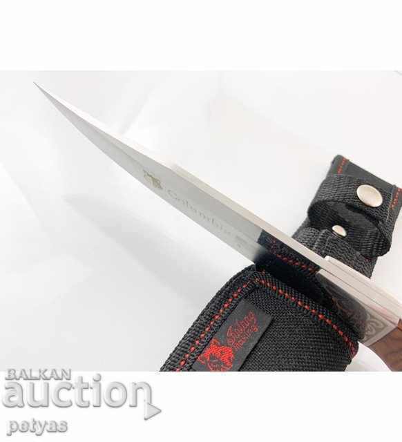 Auction Hardened steel hunting knife - Columbia SA65 Auction Hardened steel hunting knife - Columbia SA65