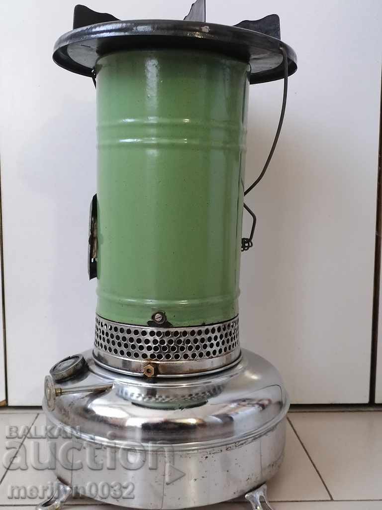 Old oil stove enamel primus kumbe, fireplace - 5