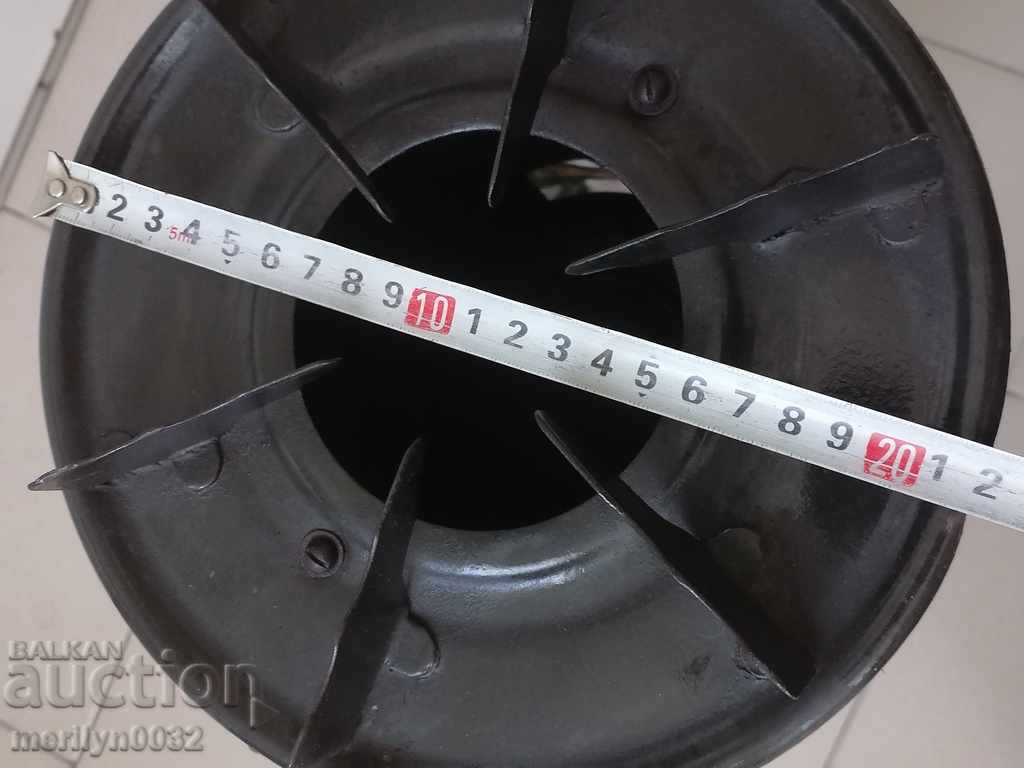 Old oil stove enamel primus kumbe, fireplace - 6