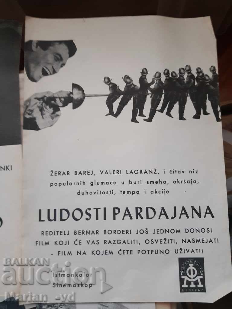 Three old movie promotional brochures for Serbian films - 5 Three old movie promotional brochures for Serbian films - 5