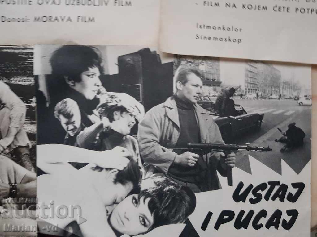 Three old movie promotional brochures for Serbian films - 6 Three old movie promotional brochures for Serbian films - 6