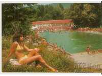 Картичка  България  Старозагорски минер.бани Плажът 3*