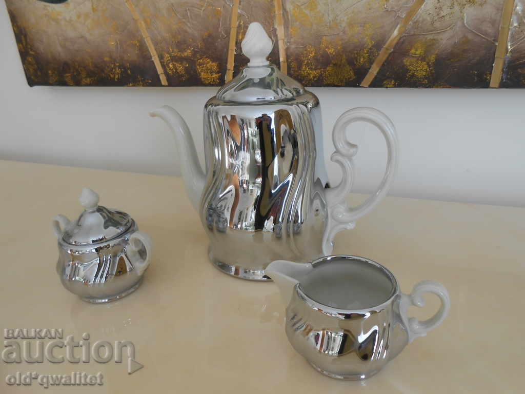 Old porcelain from Germany, teapot service and more ... with price 257.00 BGN | € 131.40 Old porcelain from Germany, teapot service and more ... with price 257.00 BGN | € 131.40