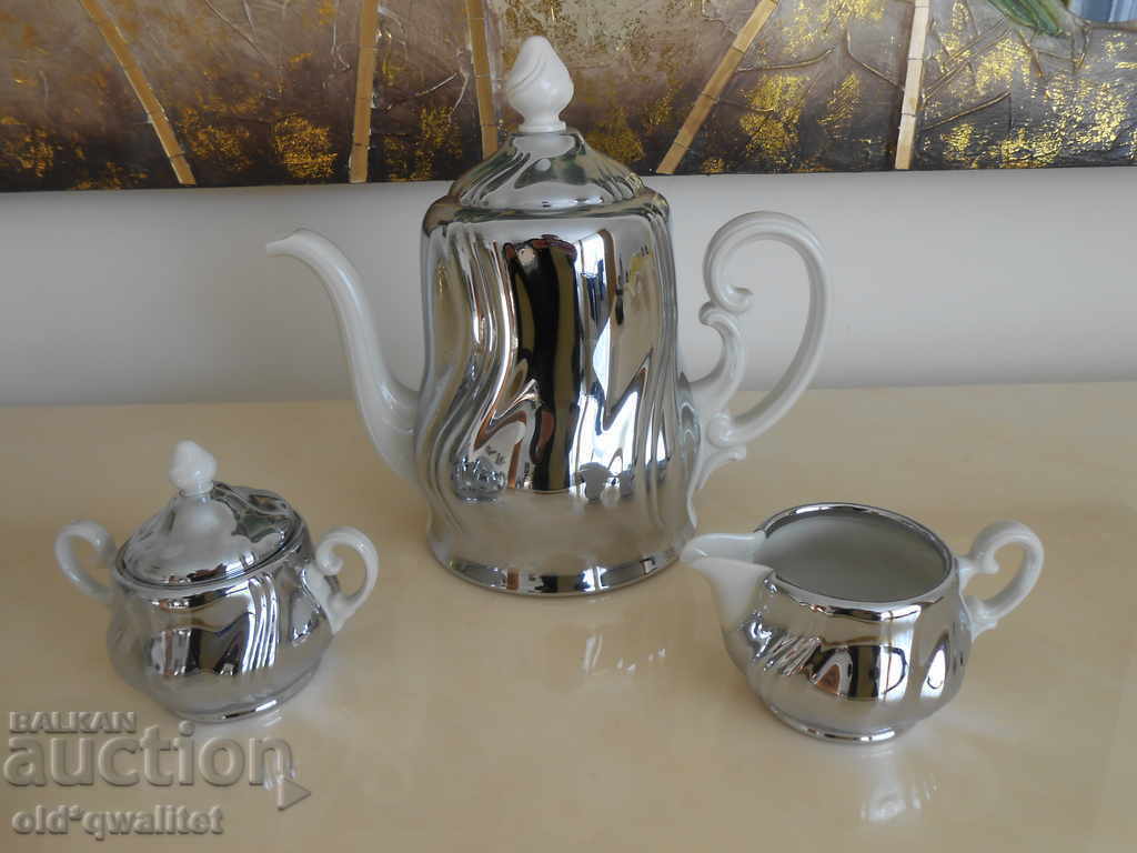 Old porcelain from Germany, teapot service and more ...