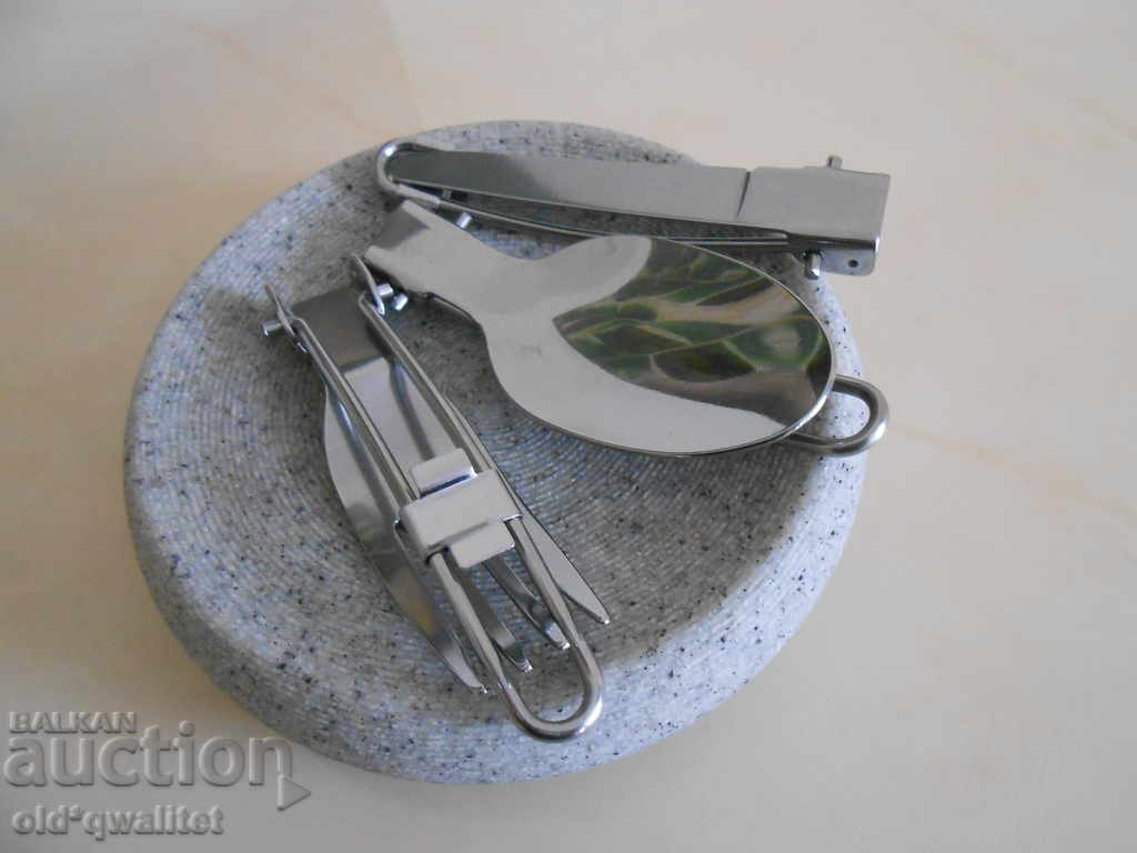 Auction SET of 3 utensils, survivor, survival kit Auction SET of 3 utensils, survivor, survival kit