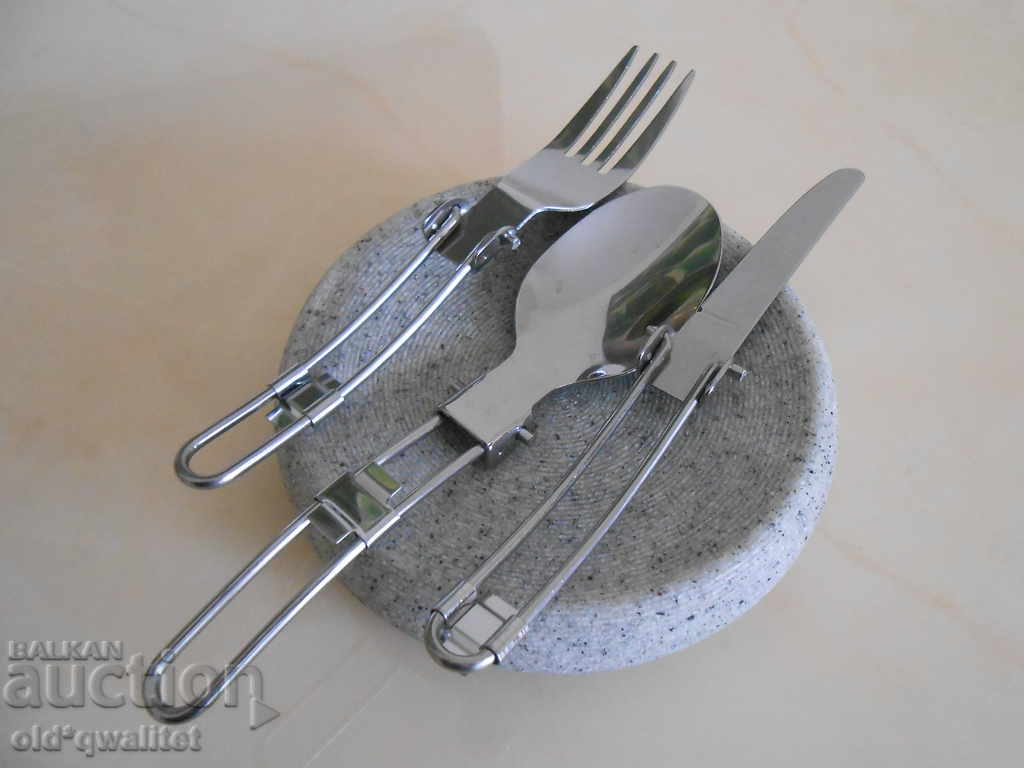 SET of 3 utensils, survivor, survival kit - 5 SET of 3 utensils, survivor, survival kit - 5