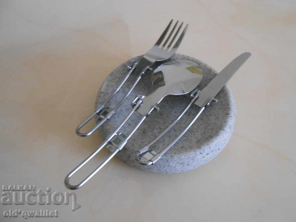 SET of 3 utensils, survivor, survival kit - 7 SET of 3 utensils, survivor, survival kit - 7