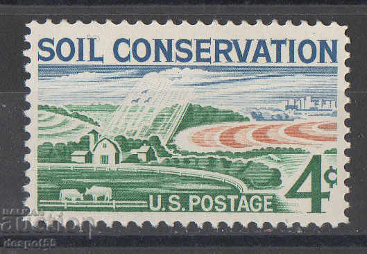 1959. САЩ. Опазване на почвата.
