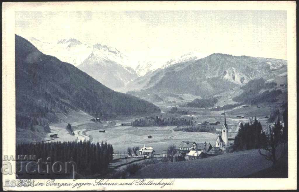 Carte poștală de călătorie Gora în Pinzgau înainte de 1929 Austria