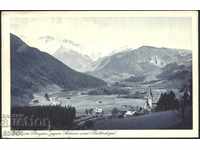 Пътувала пощенска картичка Гора в Пинцгау преди 1929 Австрия