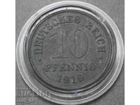 Германия 10 пфенига 1919