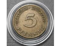 Germany 5 pfennigs, 1950