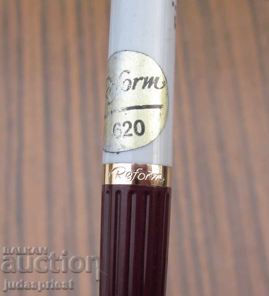 Παράδοση Γερμανικό μηχανικό στυλό Reform 620 τέλειο με αυτοκόλλητο Παράδοση Γερμανικό μηχανικό στυλό Reform 620 τέλειο με αυτοκόλλητο