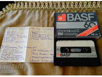 BASF audio cassette with Ronnie James Dio and Nazareth.