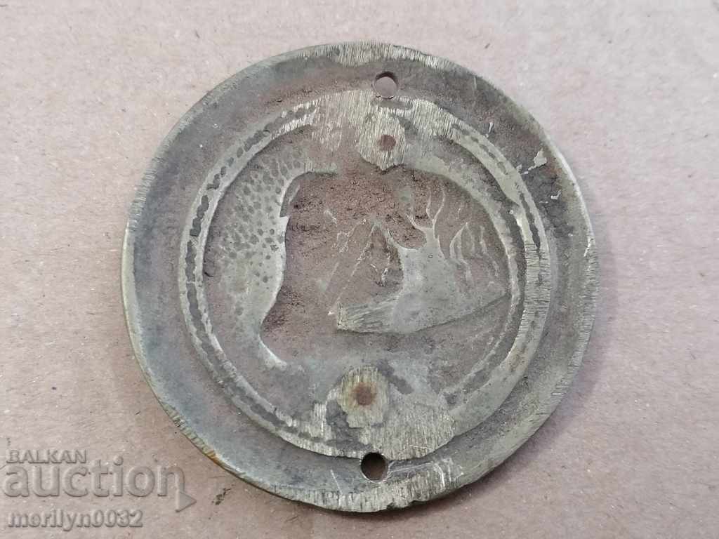 Παράδοση Αναγέννηση χάλκινο διακοσμητικό πυρομαχικών άλογο, γλυπτική