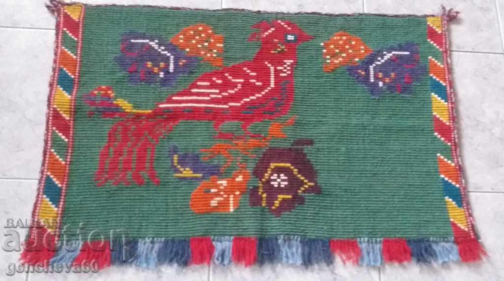 19th century. Bulgarian kavor hand embroidery/tapestry