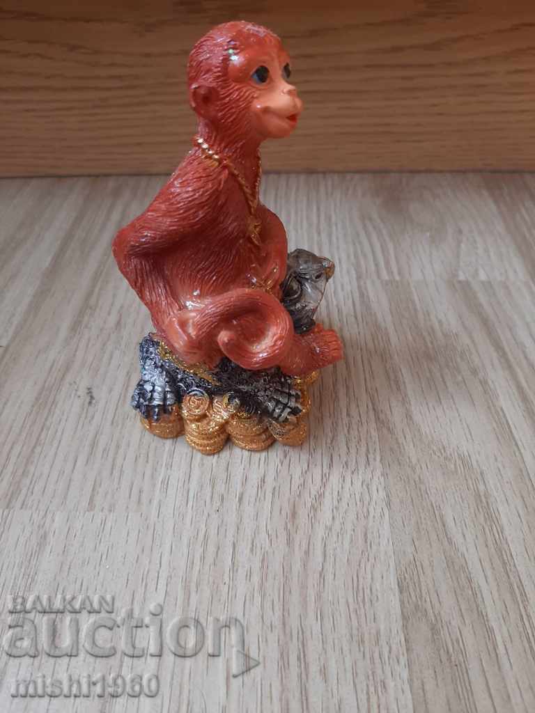 monkey figurine with frog with price 2.50 BGN | € 1.28 monkey figurine with frog with price 2.50 BGN | € 1.28