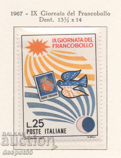 1967. Ιταλία. Ημέρα γραμματοσήμων.