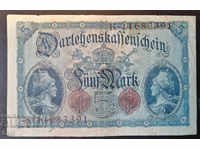 5 stamps Germany 1914 a14