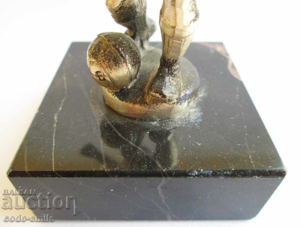 Veche statuetă de fotbal statuetă jucător de fotbal - 6