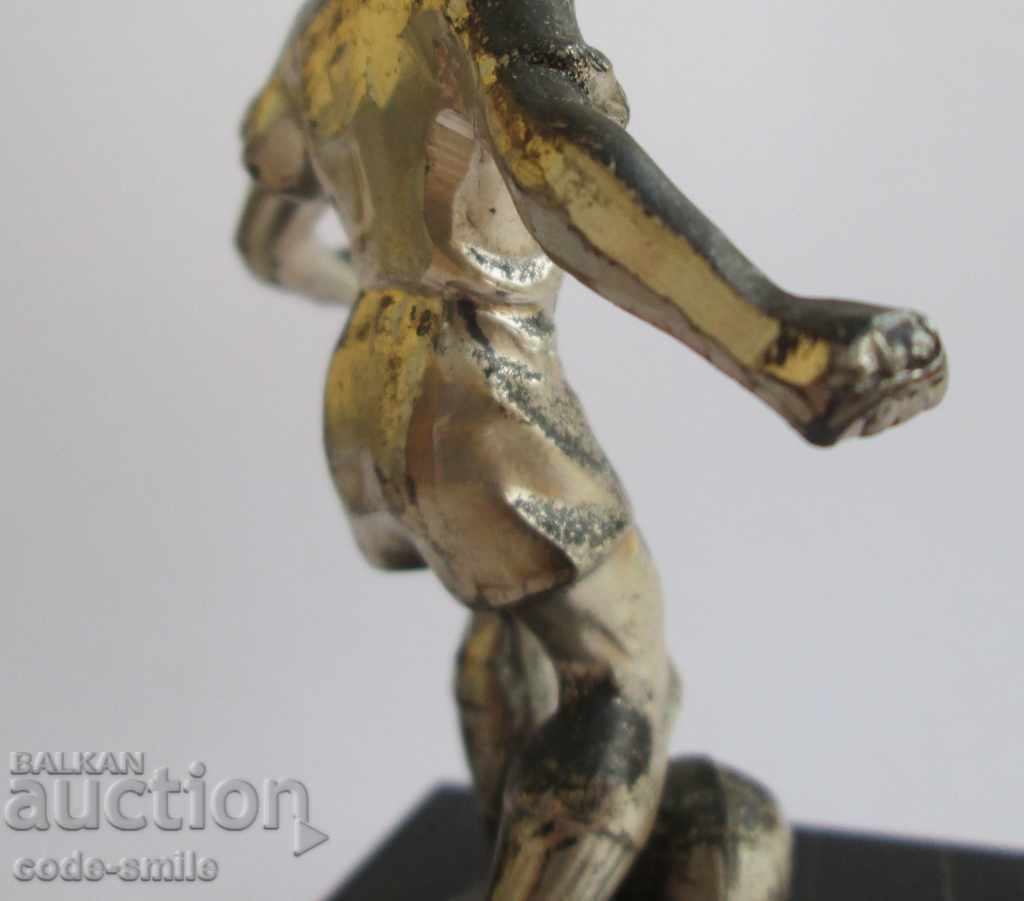 Veche statuetă de fotbal statuetă jucător de fotbal - 7