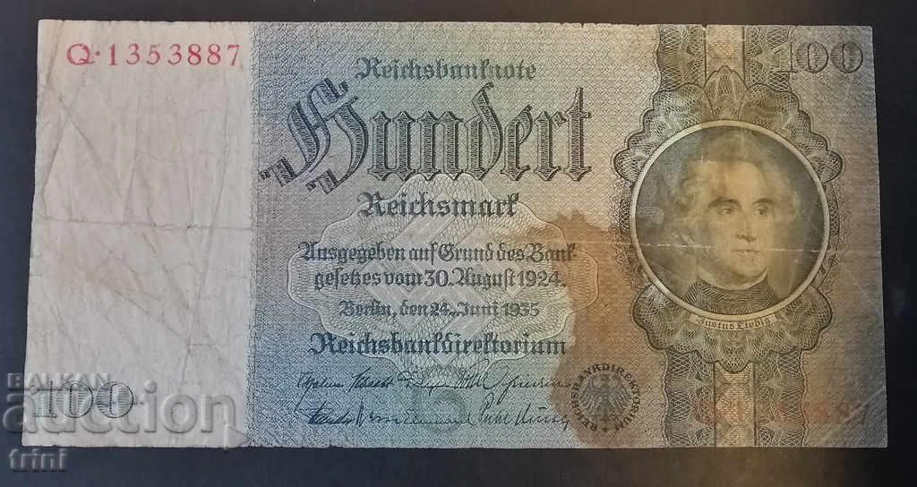100 марки Германия 1924-1935 а16