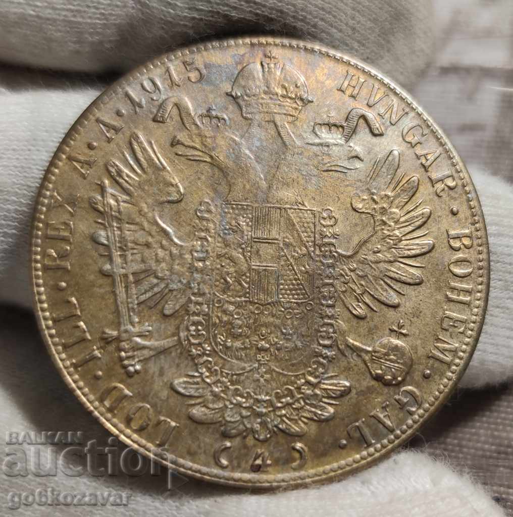 Аукцион Пендар Стар фалшификат Австрия 1915г Колекция ! Рядко RR