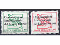 1969. Италия. Международна организация на труда.