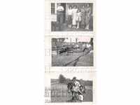 1950 LOT 5x OLD PICTURES EMIGRANTS IN THE USA UP TO TWO MUNICIPALITIES B231