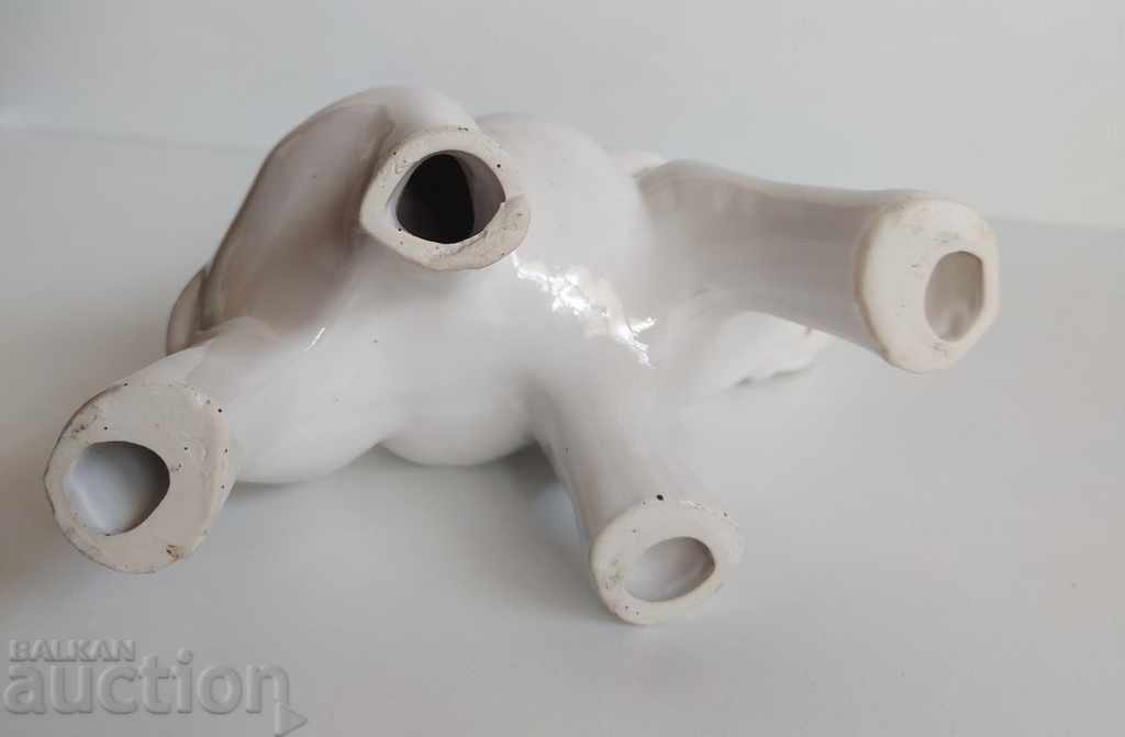 STATUA FIGURA ELEFANT ELEFANT CERAMICA SAU PORCELAN - 7 STATUA FIGURA ELEFANT ELEFANT CERAMICA SAU PORCELAN - 7