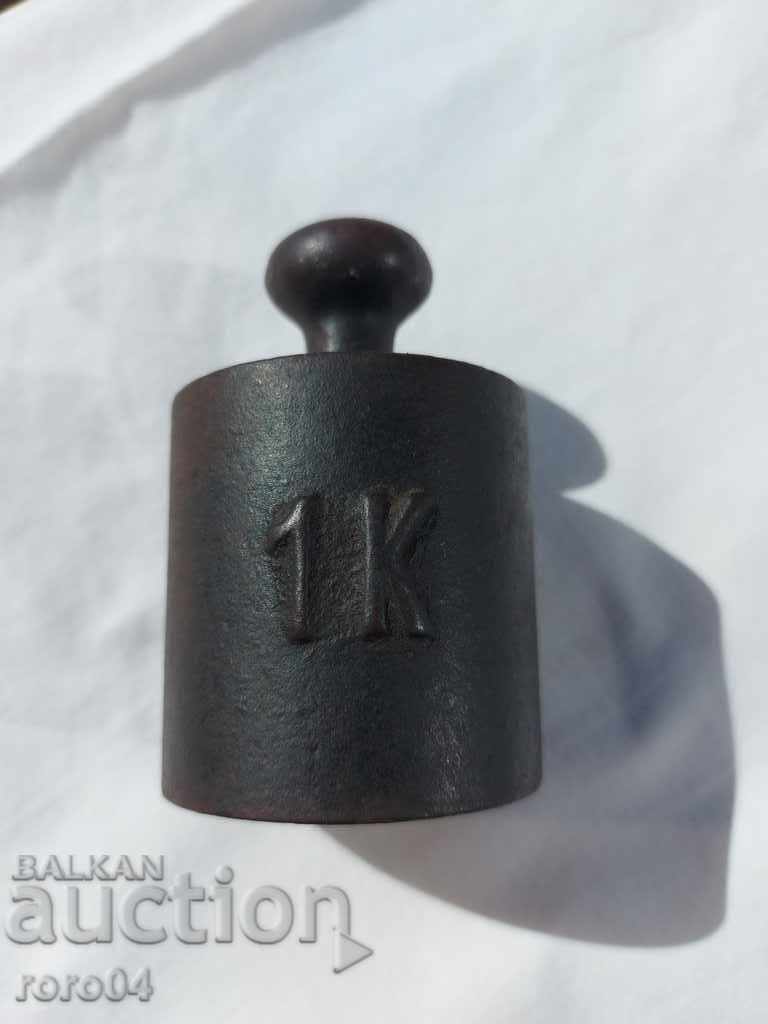 1 KILOGRAM - 1928 - 6 1 KILOGRAM - 1928 - 6