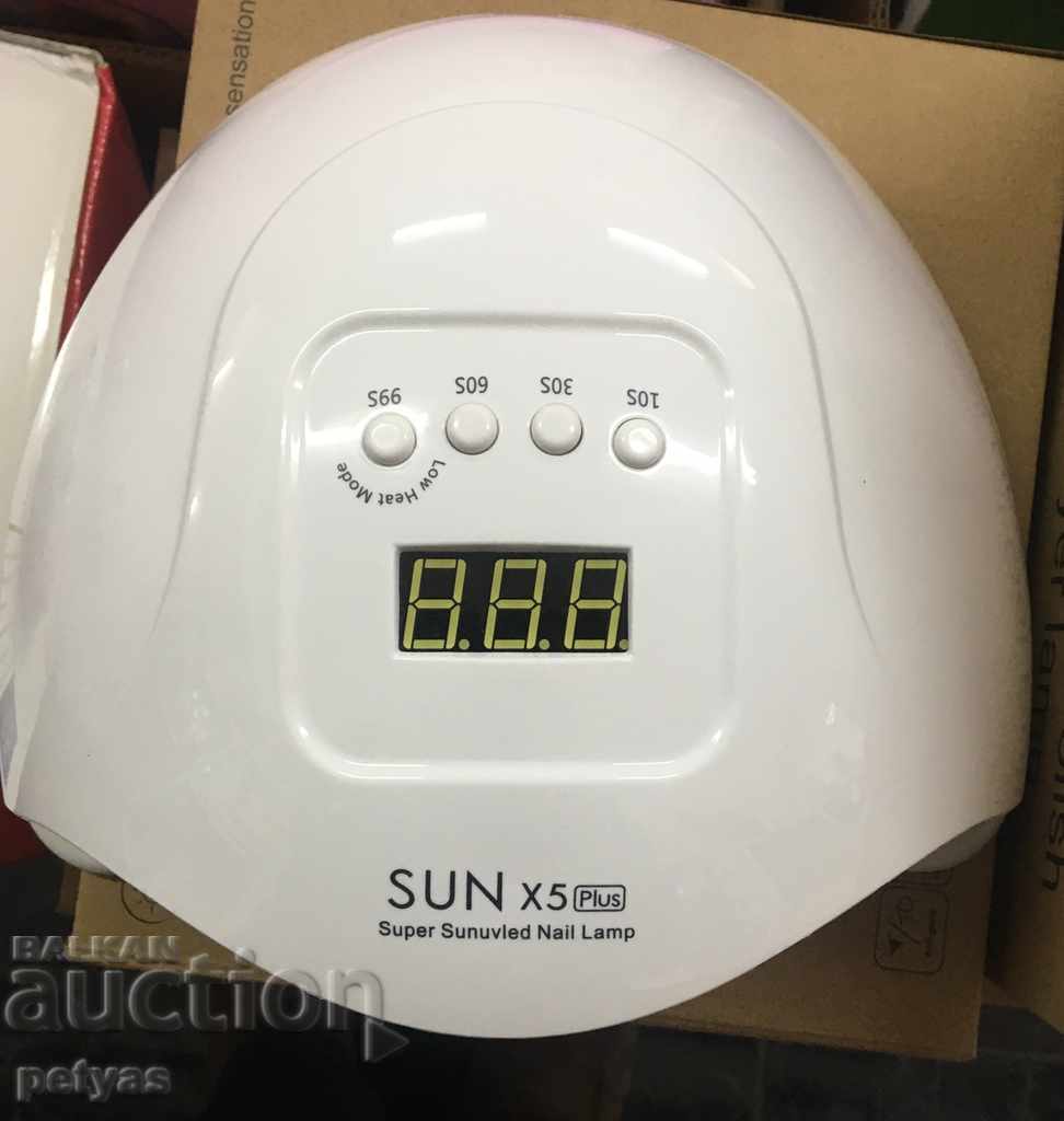 Комбинирана лампа за маникюр и педикюр SUNX5 UV/LED 54W,