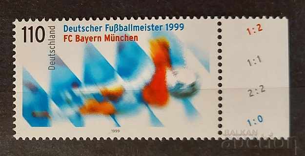 Germania 1999 Sport / Fotbal Bayern Munchen campioană MNH