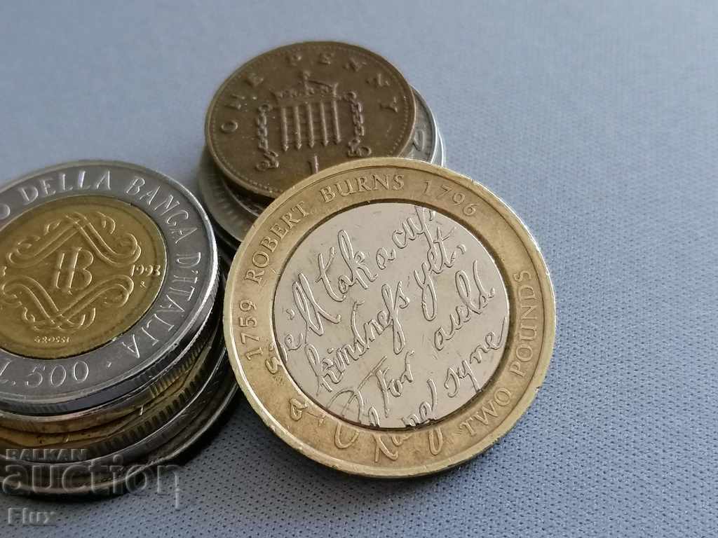 Monedă - Marea Britanie - 2 lire sterline (aniversare) 2009