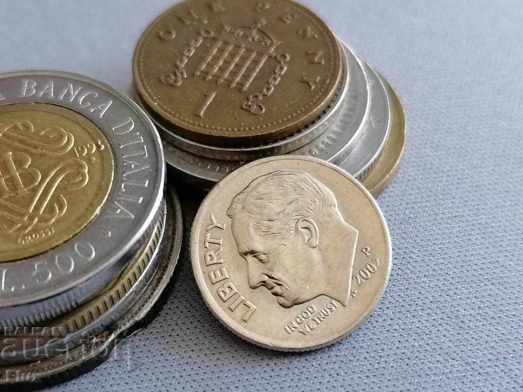 Κέρμα - ΗΠΑ - 1 δεκάρα 2002 με τιμή 0.95 BGN | € 0.49 Κέρμα - ΗΠΑ - 1 δεκάρα 2002 με τιμή 0.95 BGN | € 0.49