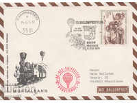 1975. Austria. Balloon mail.