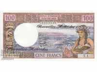 100 francs 1970-1981, New Hebrides