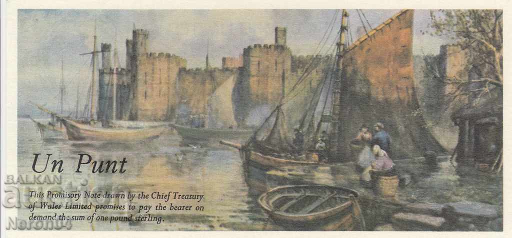 1 pound 1969, Wales (Black Sheep of Wales Limited) with price 149.99 BGN | € 76.69