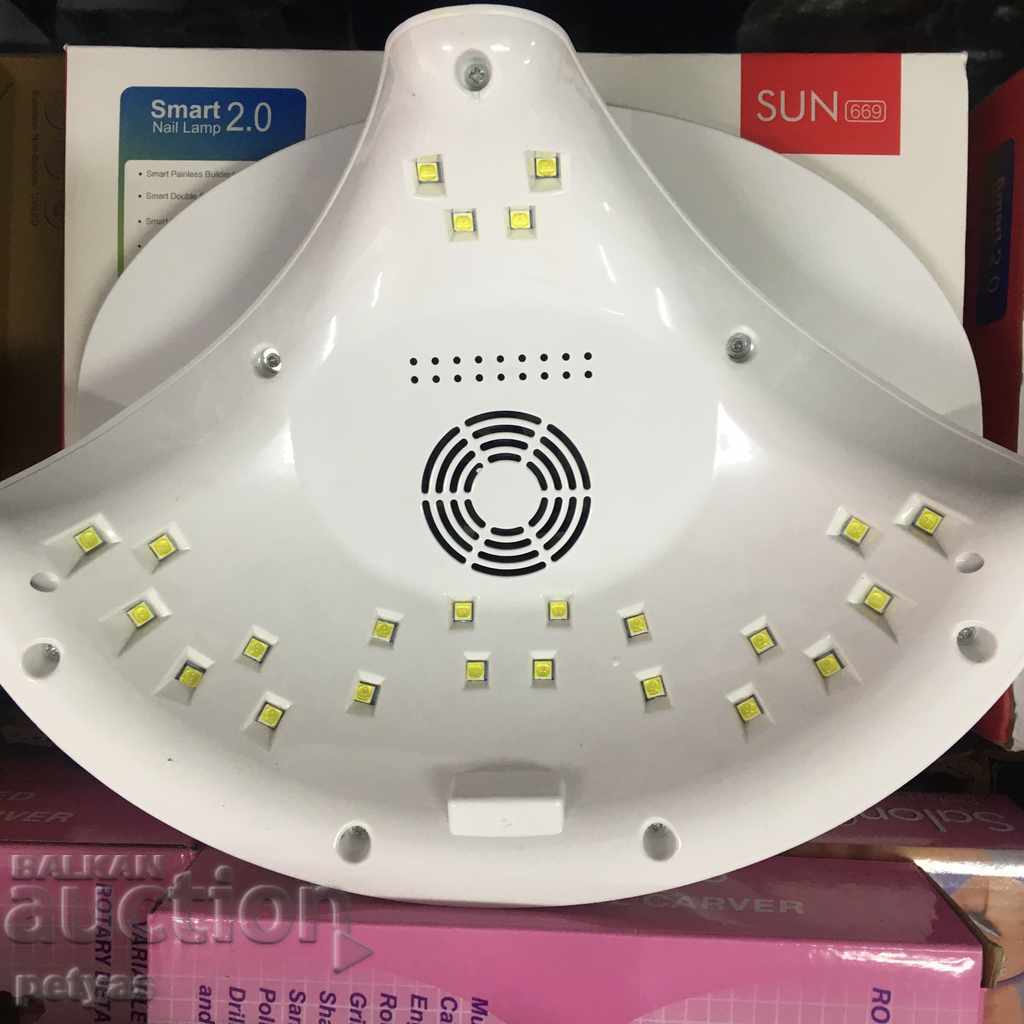 UV / LED manicure lamp SUN 669, automatic, 2 in 1 - 5 UV / LED manicure lamp SUN 669, automatic, 2 in 1 - 5