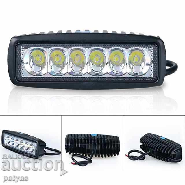 LED дневна светлина, HJG Motorcycle Headlights, 12 V, 18W