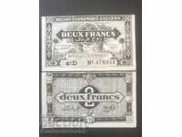 Algeria 2 Franci 1944 Pick 99 Ref 8810