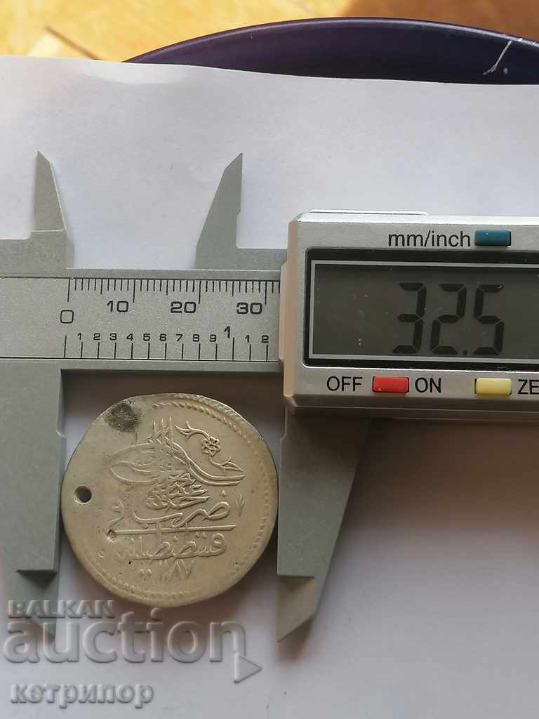 Auction  20 pairs 1187/9 Turkey Ottoman silver