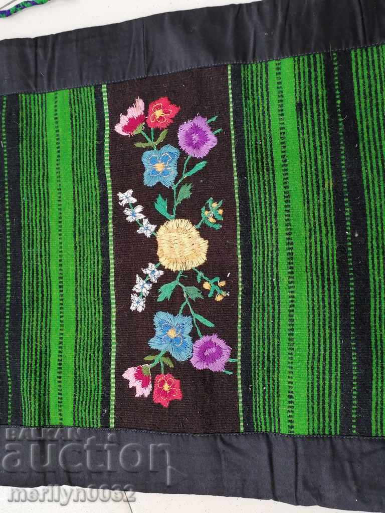 Old woven, embroidered and embroidered apron, costume, sukman with price 79.00 BGN | € 40.39 Old woven, embroidered and embroidered apron, costume, sukman with price 79.00 BGN | € 40.39